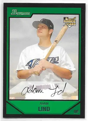 2007 Bowman #207 Adam Lind