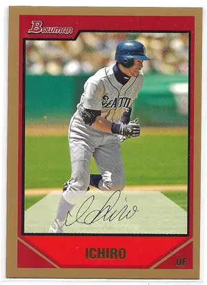 2007 Bowman Gold #75 Ichiro Suzuki