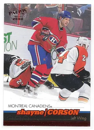1999-00 Pacific Red #202 Shayne Corson