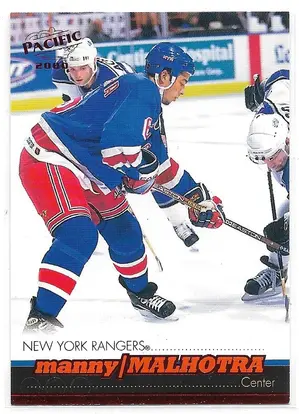 1999-00 Pacific Red #274 Manny Malhotra