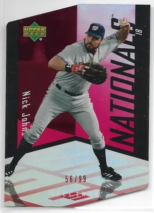 2007 Spectrum Die-Cut Red #100 Nick Johnson (56/99)