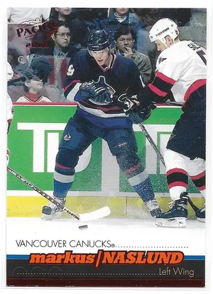 1999-00 Pacific Red #429 Markus Naslund