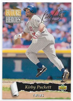 1993 Upper Deck Future Heroes #61 Kirby Puckett