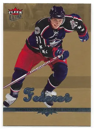 2005-06 Ultra Gold Medallion #66 Sergei Fedorov