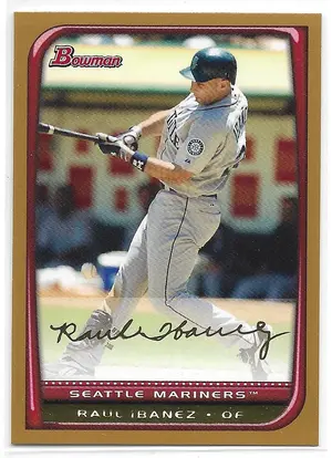 2008 Bowman Gold #113 Raul Ibanez