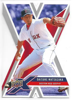 2008 UD X Die-Cut #11 Daisuke Matsuzaka