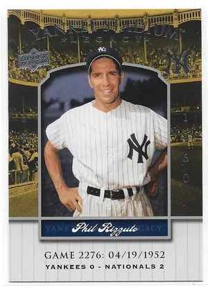 2008 Yankee Stadium Legacy Collection #2276 Phil Rizzuto