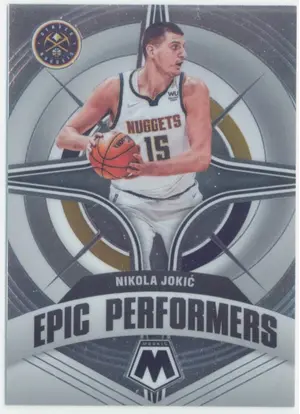 2021-22 Panini Mosaic - Nikola Jokic #3 Epic Performers