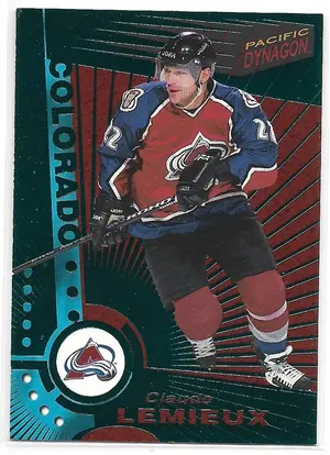 1997-98 Dynagon Emerald Green #31 Claude Lemieux