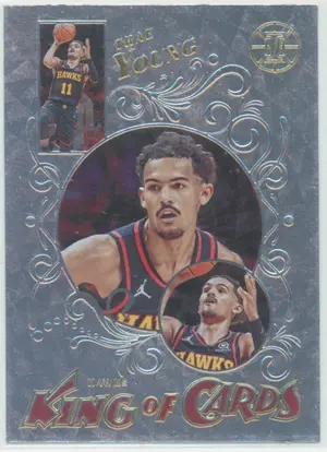 2021-22 Panini Illusions - Trae Young #10 King of Cards