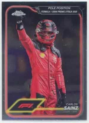 2024 Topps Chrome Formula 1 - Carlos Sainz #157 Pole Position