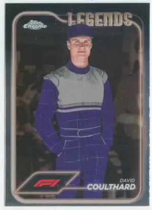 2024 Topps Chrome Formula 1 - David Coulthard #191 F1 Legends