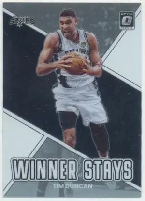 2022-23 Panini Donruss Optic - Tim Duncan #4 Winner Stays