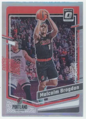 2023-24 Panini Donruss Optic - Malcolm Brogdon #75 Holo Prizm Parallel