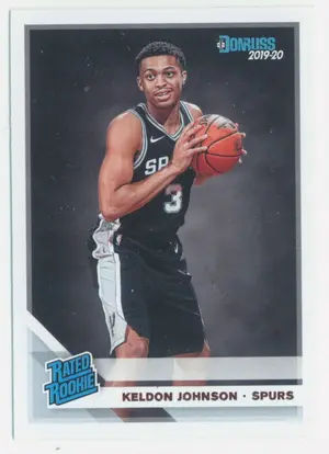 2019-20 Panini Donruss - Keldon Johnson #227 Rated Rookie