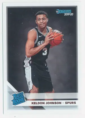 2019-20 Panini Donruss - Keldon Johnson #227 Rated Rookie