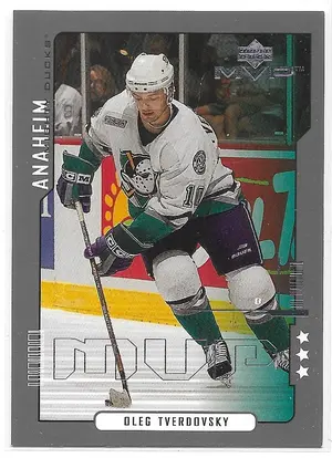 2000-01 MVP Third Star #3 Oleg Tverdovsky