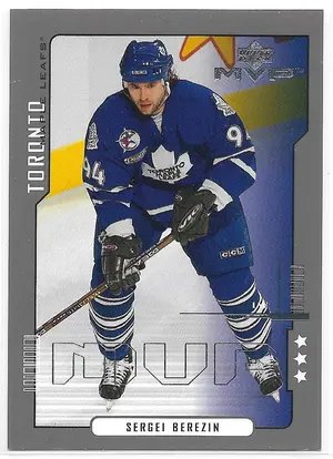 2000-01 MVP Third Star #169 Sergei Berezin