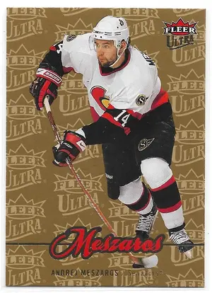 2007-08 Ultra Gold Medallion #62 Andrej Meszaros