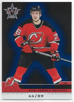2001-02 Vanguard Blue #57 Patrik Elias (44/89)
