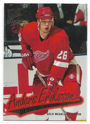 1996-97 Ultra Gold Medallion #G-49 Anders Eriksson