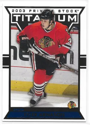 2002-03 Titanium Blue #21 Tyler Arnason (194/450)