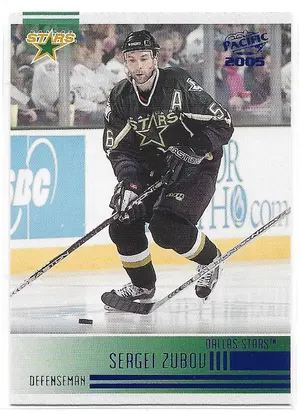 2004-05 Pacific Blue #90 Sergei Zubov (017/250)