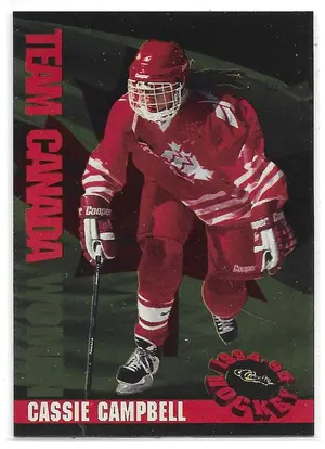 1994-95 Classic Women of Hockey #W5 Cassie Campbell
