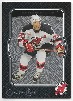 2007-08 O-Pee-Chee Micromotion Black #293 Jay Pandolfo (081/100)