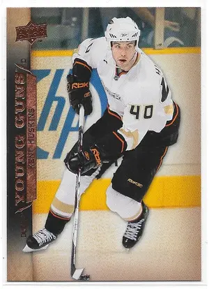 2007-08 Upper Deck #452 Kent Huskins RC (Young Guns)