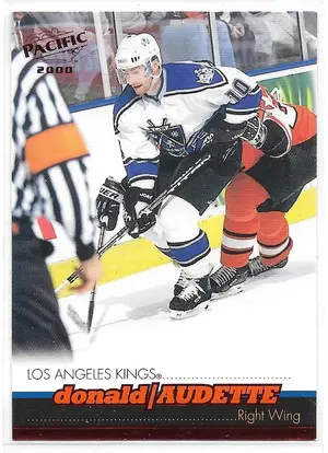 1999-00 Pacific Red #186 Donald Audette