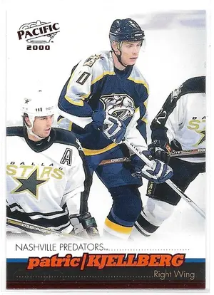 1999-00 Pacific Red #226 Patric Kjellberg
