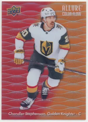 2023-24 ALLURE - CHANDLER STEPHENSON #CF-21 COLOR FLOW RED/ORANGE