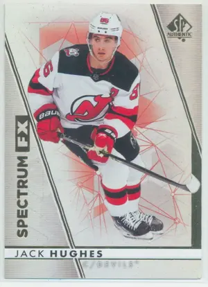 2022-23 SP AUTHENTIC - JACK HUGHES #S-7 SPECTRUM FX (UNSCRATCHED)