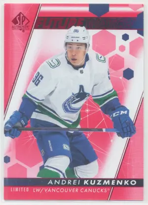 2022-23 SP AUTHENTIC - ANDREI KUZMENKO #142 FUTURE WATCH LIMITED RED