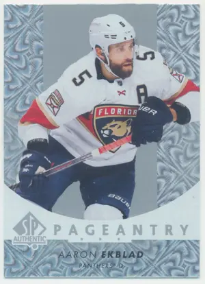 2022-23 SP AUTHENTIC - AARON EKBLAD #P-45 PAGEANTRY