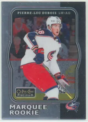2017-18 O-PEE-CHEE PLATINUM - PIERRE-LUC DUBOIS #R-80 MARQUEE ROOKIE RETRO