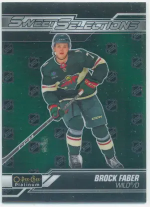 2023-24 O-PEE-CHEE PLATINUM - BROCK FABER #SS-10 SWEET SELECTIONS
