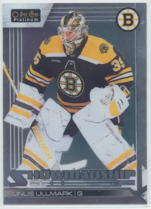 2023-24 O-PEE-CHEE PLATINUM - LINUS ULLMARK #S-12 SHOWMANSHIP