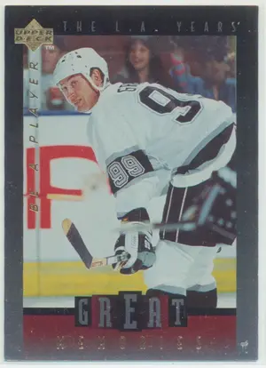 1995-96 BE A PLAYER - WAYNE GRETZKY #GM06 GREAT MEMORIES