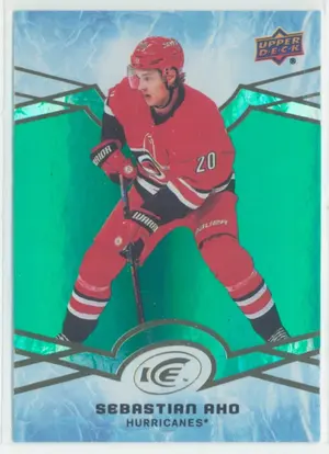 2018-19 UPPER DECK ICE - SEBASTIAN AHO #20 GREEN