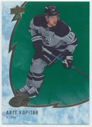 2019-20 UPPER DECK ICE - ANZE KOPITAR #36 GREEN