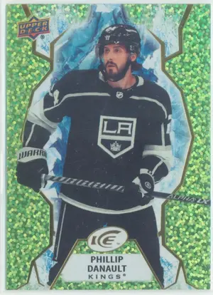 2021-22 UPPER DECK ICE - PHILLIP DANAULT #48 GREEN