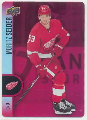2022-23 TIM HORTONS - MORITZ SEIDER #DC-42 RED DIE CUT
