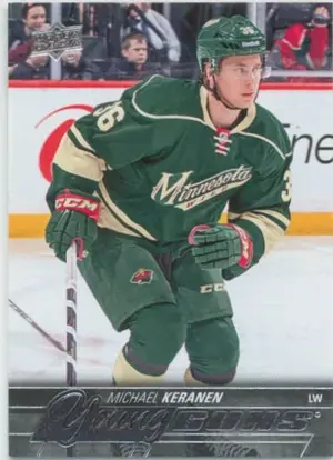2015-16 UPPER DECK - MICHAEL KERANEN #466 YOUNG GUNS