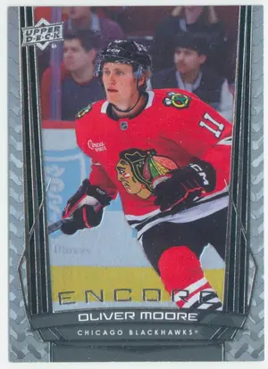 2025-26 UPPER DECK - OLIVER MOORE #E-92 ENCORE