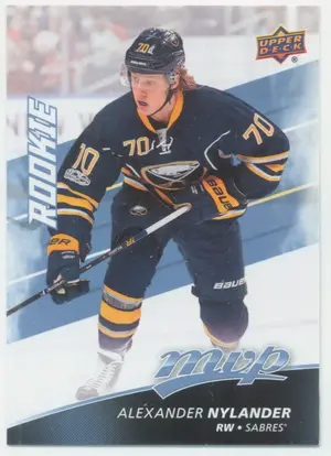 2017-18 UPPER DECK MVP - ALEXANDER NYLANDER #249 ROOKIE