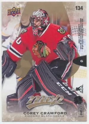 2016-17 UPPER DECK MVP - COREY CRAWFORD #134 PUZZLE