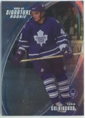 2002-03 SIGNATURE SERIES - CARLO COLAIACOVO #179 ROOKIE
