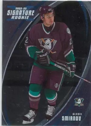 2002-03 SIGNATURE SERIES - ALEXEI SMIRNOV #184 ROOKIE